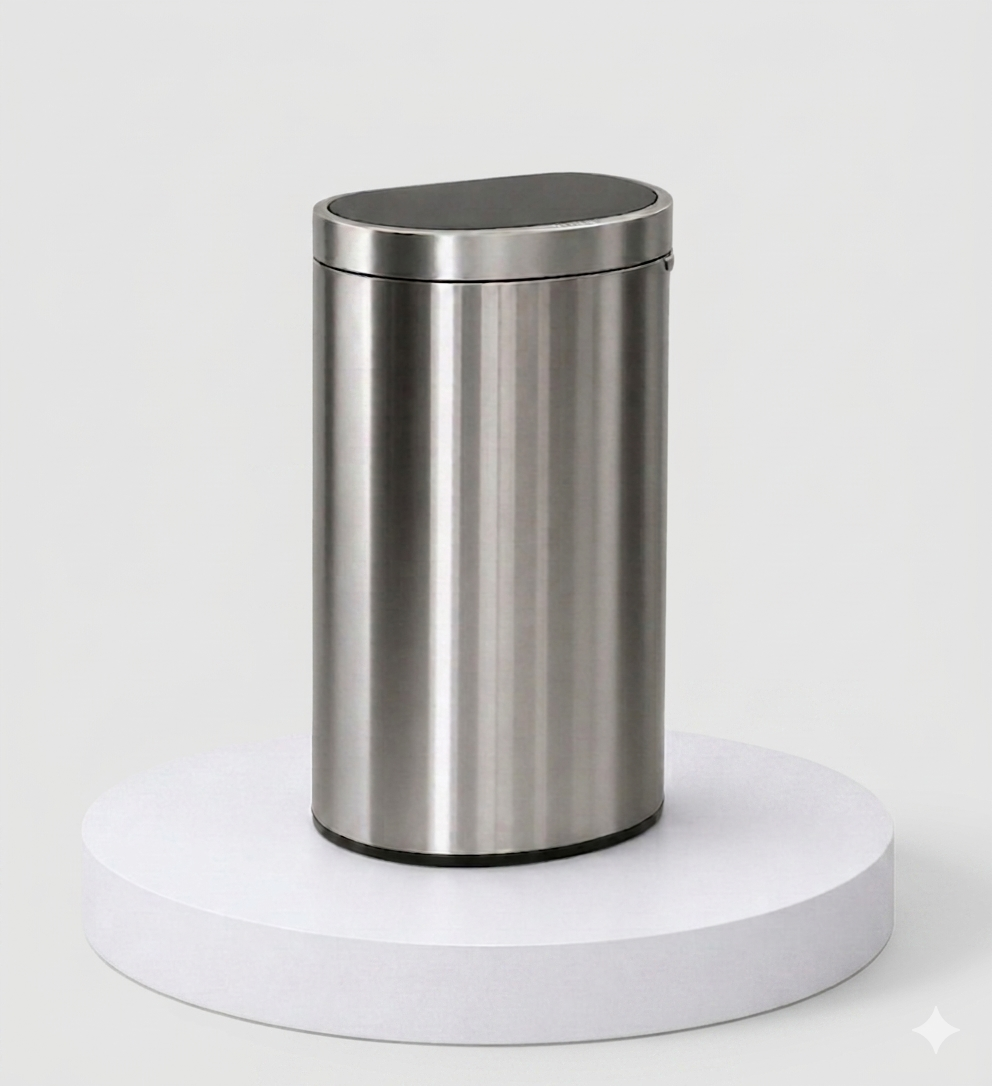 Sensobin Compact Smart Sensor Dustbin – Touchless Stainless Steel Garbage Bin