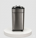Sensobin Large Capacity Smart Sensor Dustbin with Wheels – Dual Lid Automatic Bin